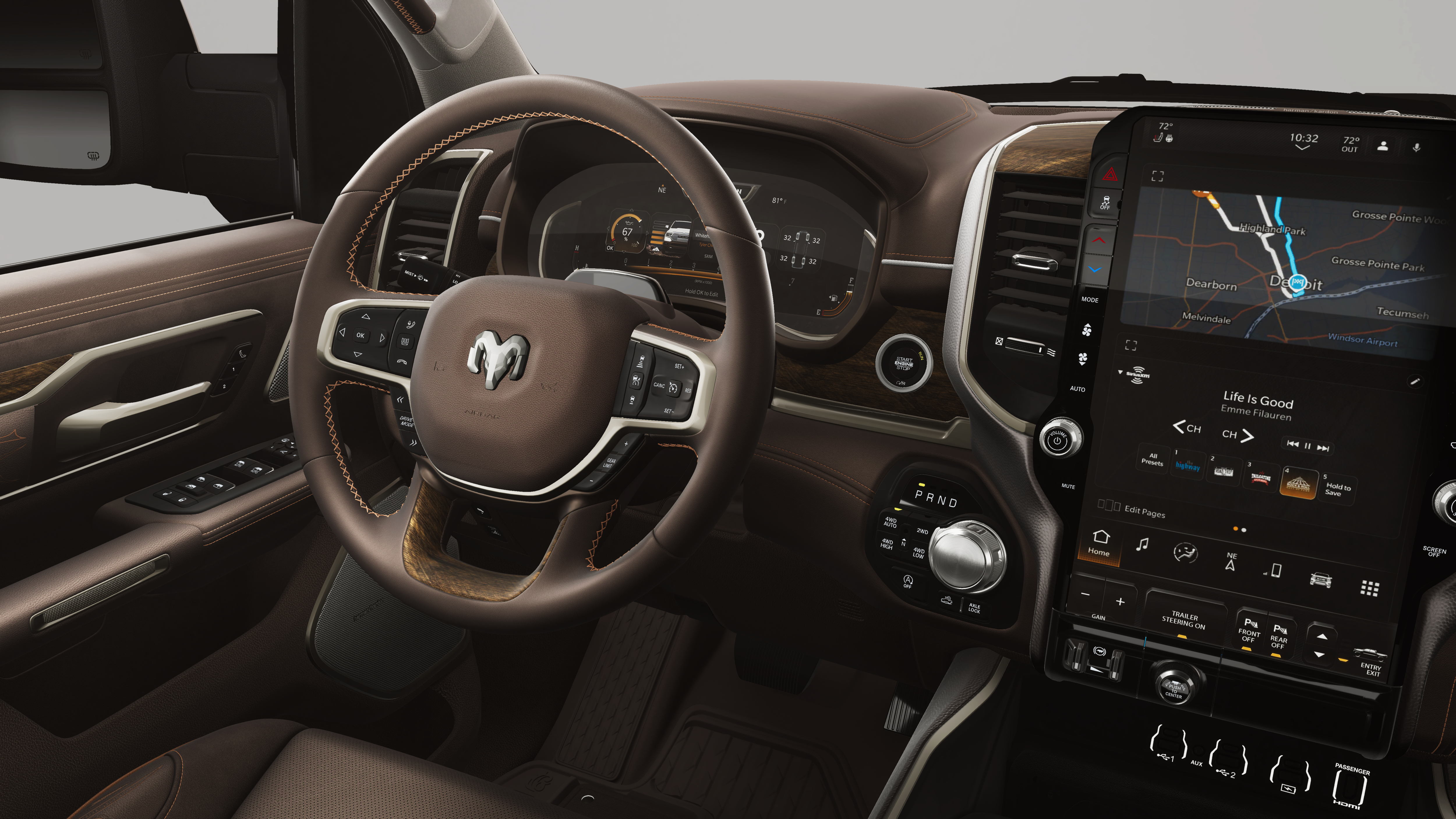 2026 RAM Ram 1500 RAM 1500 LIMITED LONGHORN CREW CAB 4X4 5'7' BOX