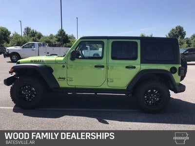 2025 Jeep Wrangler WRANGLER 4-DOOR WILLYS