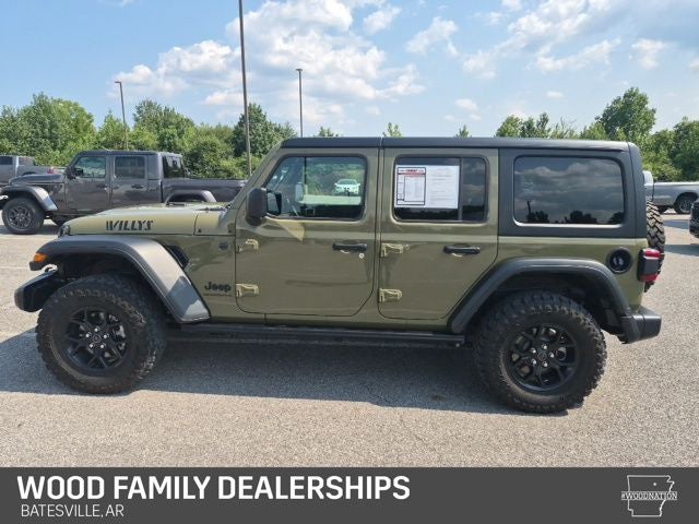 2025 Jeep Wrangler 4-Door Willys 4x4