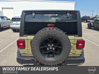 2025 Jeep Wrangler 4-Door Willys 4x4