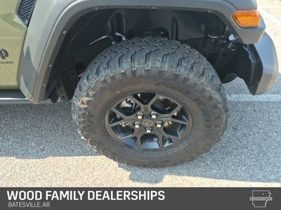 2025 Jeep Wrangler 4-Door Willys 4x4