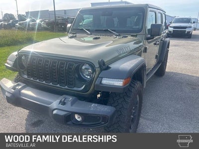 2025 Jeep Wrangler 4-Door Willys 4x4